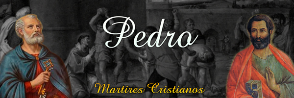 Martires cristianos pedro